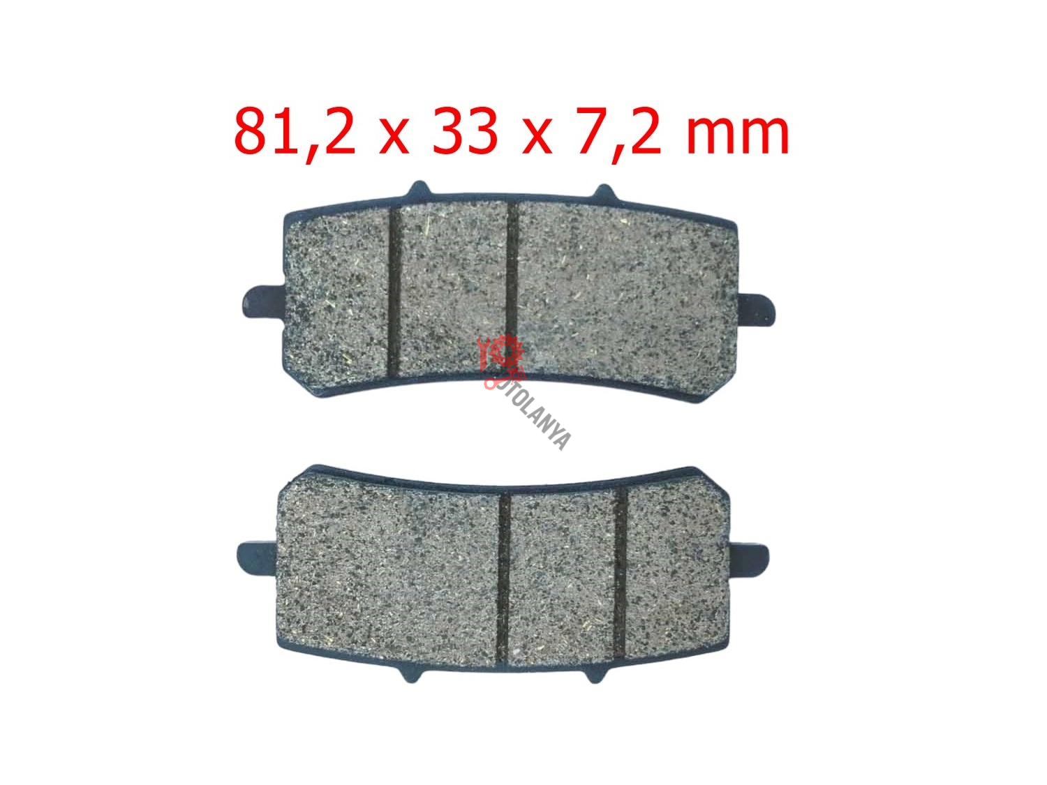 CF MOTO NK 150-250 ÖN FREN DİSK BALATASI (ABS)