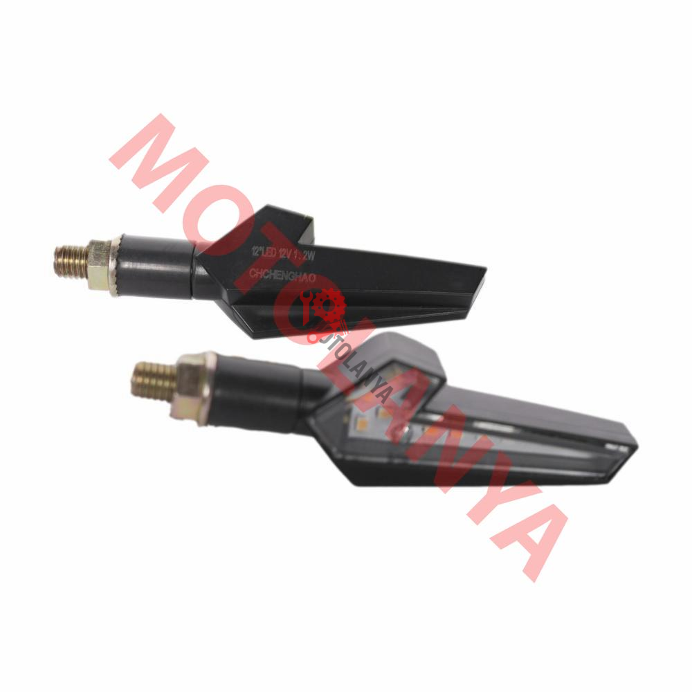 LED SİNYAL [SARI IŞIK] [TAKIM] SİYAH [1047]