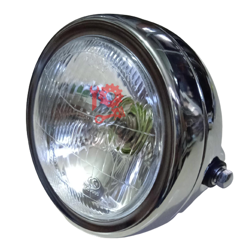 Ön Far Komple ''Nikel'' [ MR 150 Vulture, BS 125/150 ] - MONDİAL/KANUNİ