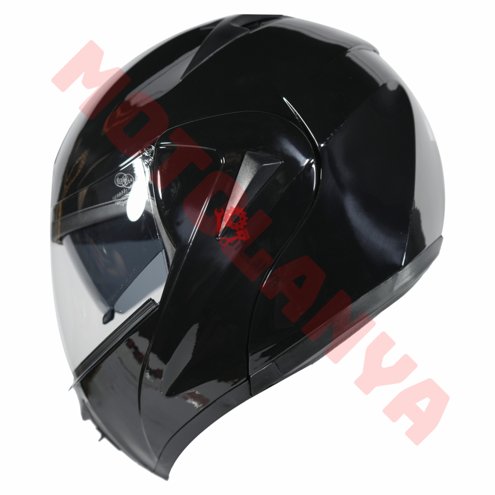 VRT - ÇENE AÇILIR VİZÖRLÜ KASK [MD-808] [SİYAH] [L]