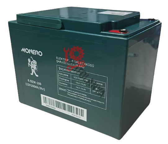 Akü ''230*150*180 mm'' E-BİKE [ 12v - 100Ah ] - MONERO