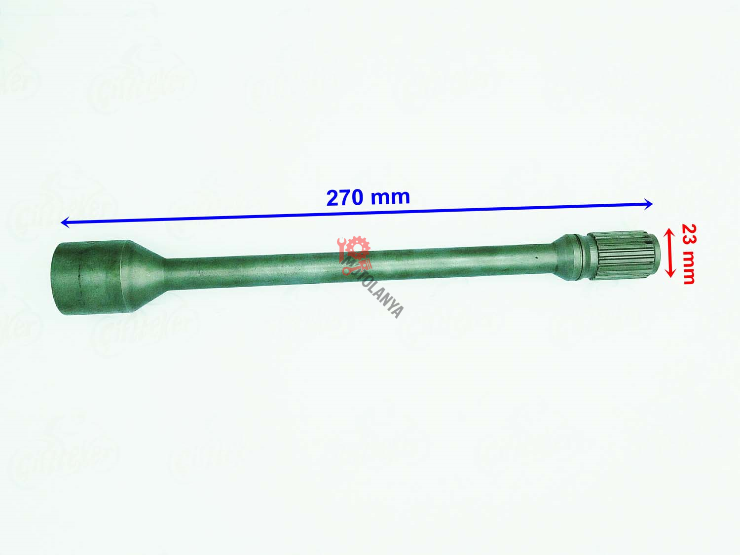ATV KANUNİ 250 - ARKA ŞAFT MİLİ 21-14 FREZELİ