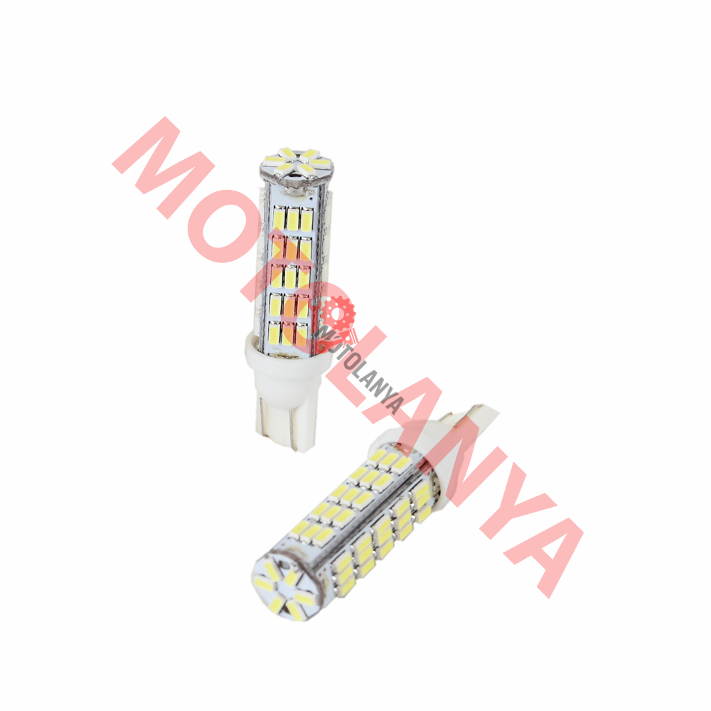 DİPSİZ 62 LED'Lİ FLAŞSIZ AMPUL - MODEL 12 [ÇİFT]