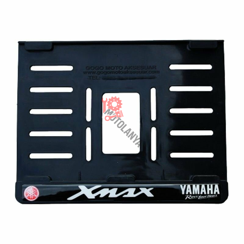YAMAHA XMAX UYUMLU 3 PLASTİK (15x24 cm) KIRILMAZ PLAKALIK
