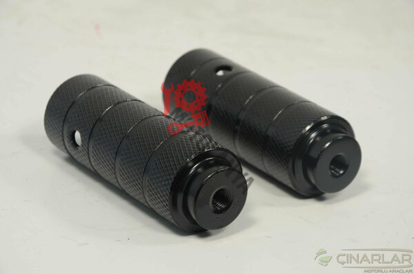 BİSİKLET BASAMAK ARKA SİYAH DEMİR ''38MM'' TAKIM