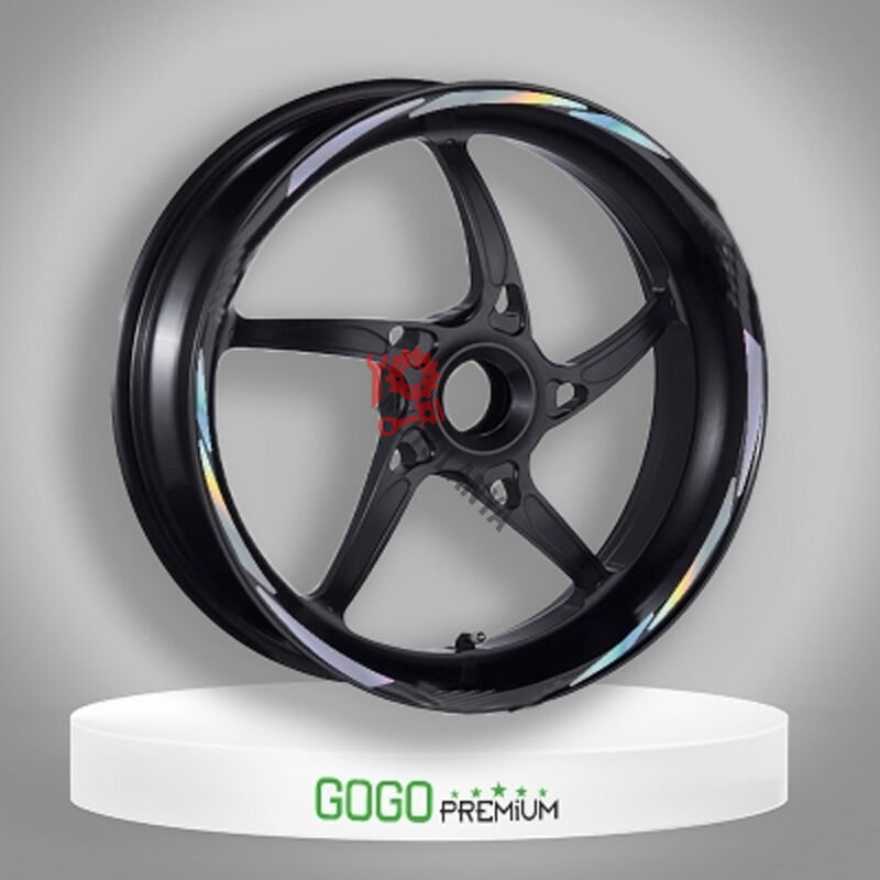 HOLOGRAMLI HONDA DİO UYUMLU 1 SET JANT ŞERİDİ