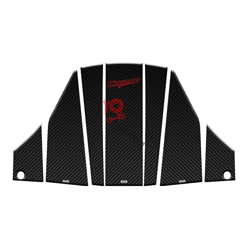 HONDA DİO 2021 - 2023 UYUMLU TANK PAD SET ''SİYAH'' 001/003 ''7 PARÇA''