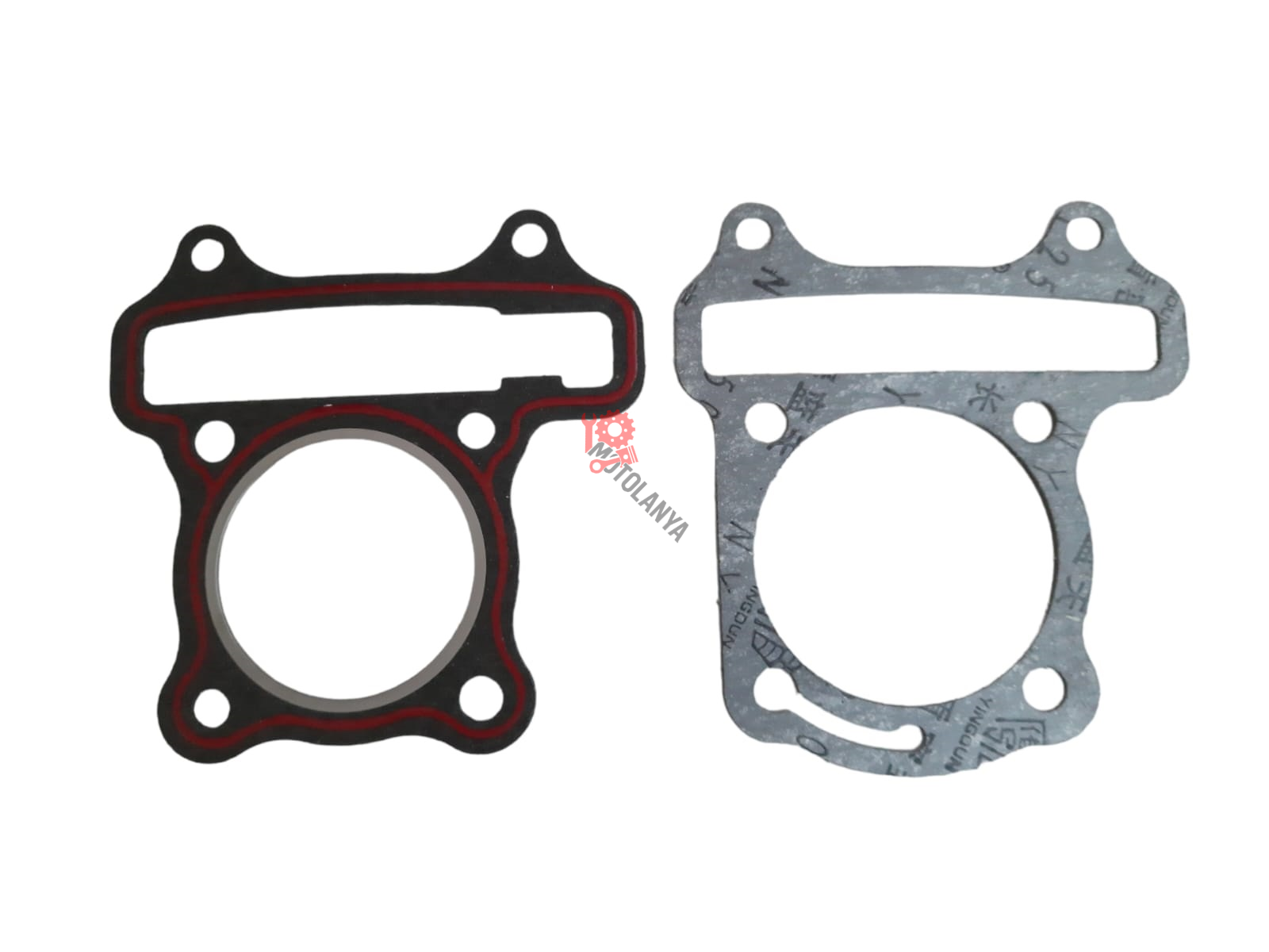 SCOOTER 80 SİLİNDİR ALT-ÜST CONTA SETİ SİLİKONLU 47 mm
