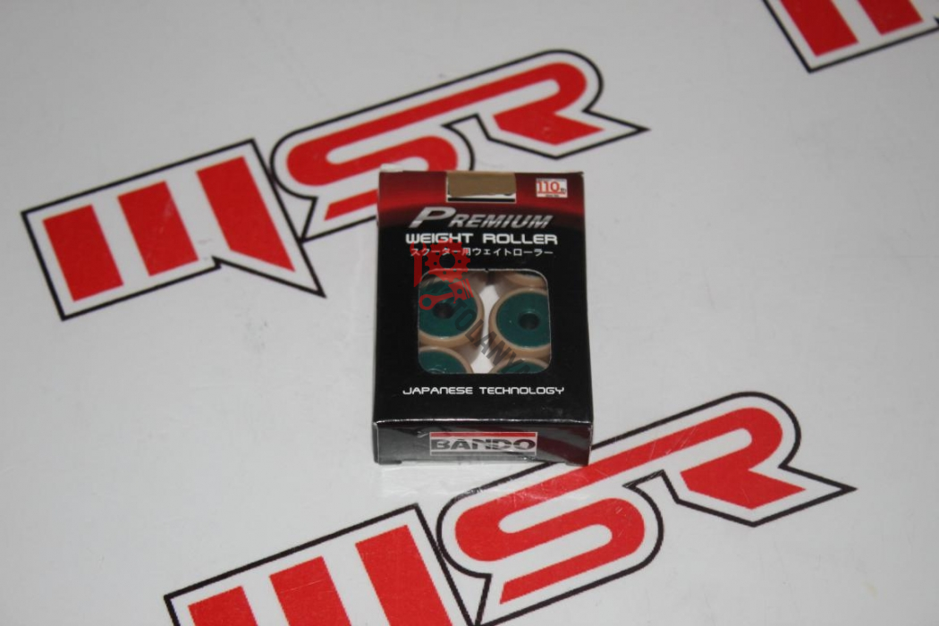 HONDA SPACE 110 - HERO DUET 125 - AĞIRLIK SETİ 6 LI BURÇ 17.5 GR. HİNDİSTAN ''BANDO''