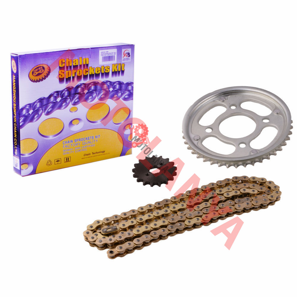 O RİNGLİ ZİNCİR DİŞLİ SET [GOLD] [15T/42T] [428H x 126L] HONDA CBF 150 - SFR