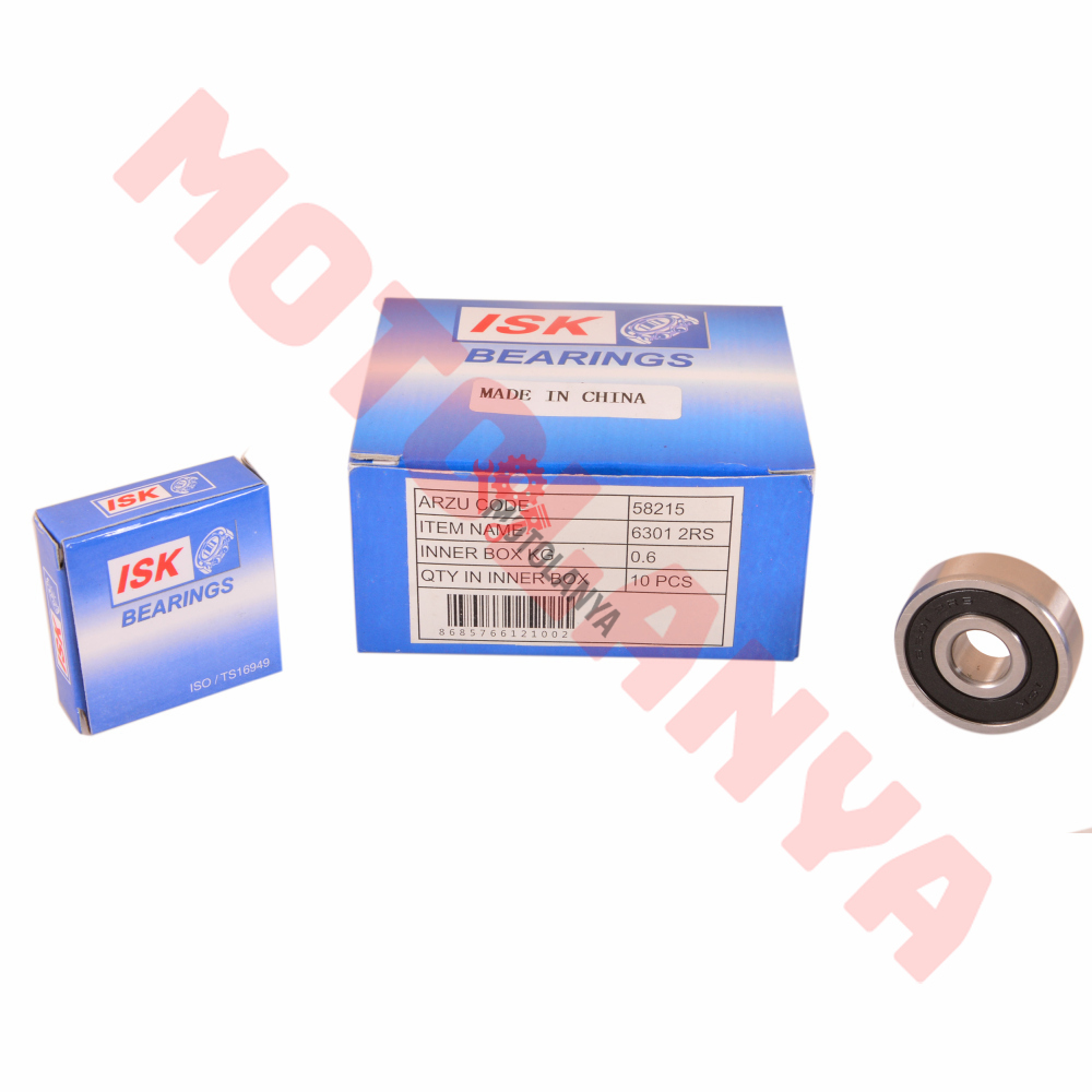 RULMAN [PLASTİK KAPAKLI] 6301