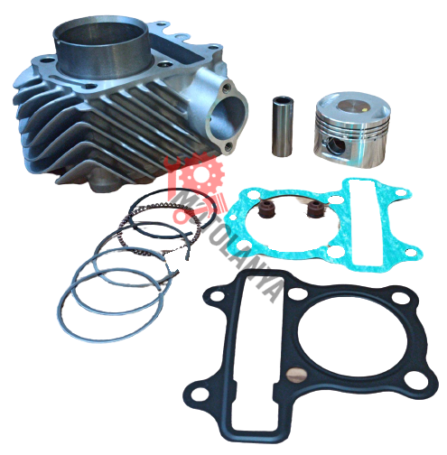 Silindir Set 125cc ''51mm'' Fizy/ 150ZAT [ 15 Perno, Boy: 69mm ] - HONDA/MONDİAL