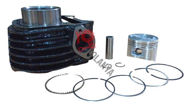 Silindir Set 110cc ''49.5mm'' Activa [ 13 Perno, Boy: 64mm ] - HONDA