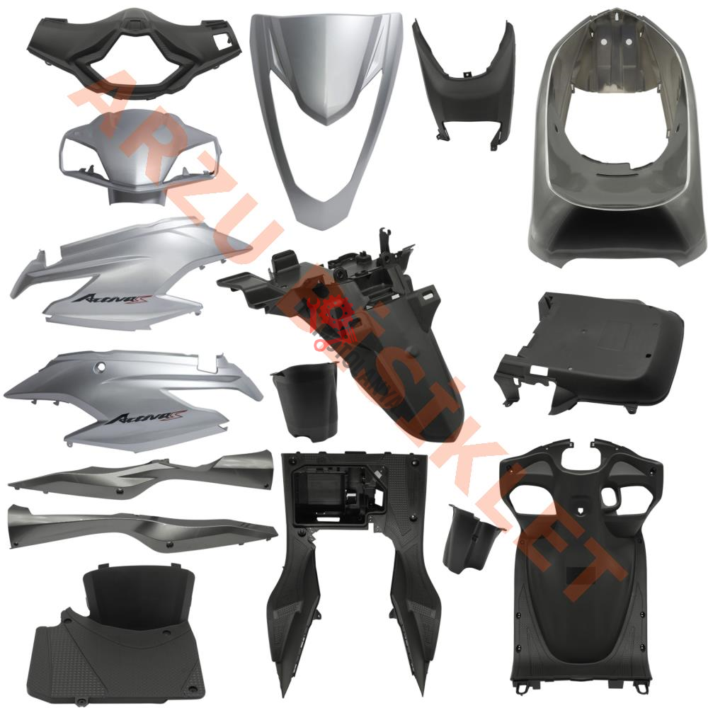 ESKİ MODEL [GRİ] HONDA ACTIVA S +çamurluk  ful set
