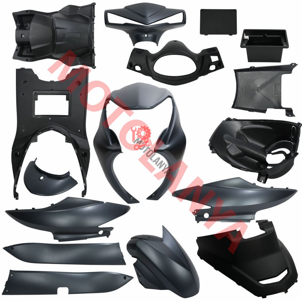 KAPORTA SET [ KOMPLE FULL SET ] [KRİSTAL SİYAH ] - KUBA SPACE PRO MAX