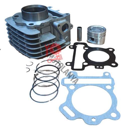 Silindir Set 110cc ''49.5mm'' Crypton 115 [ 13 Perno, Boy: 72mm ] - YAMAHA