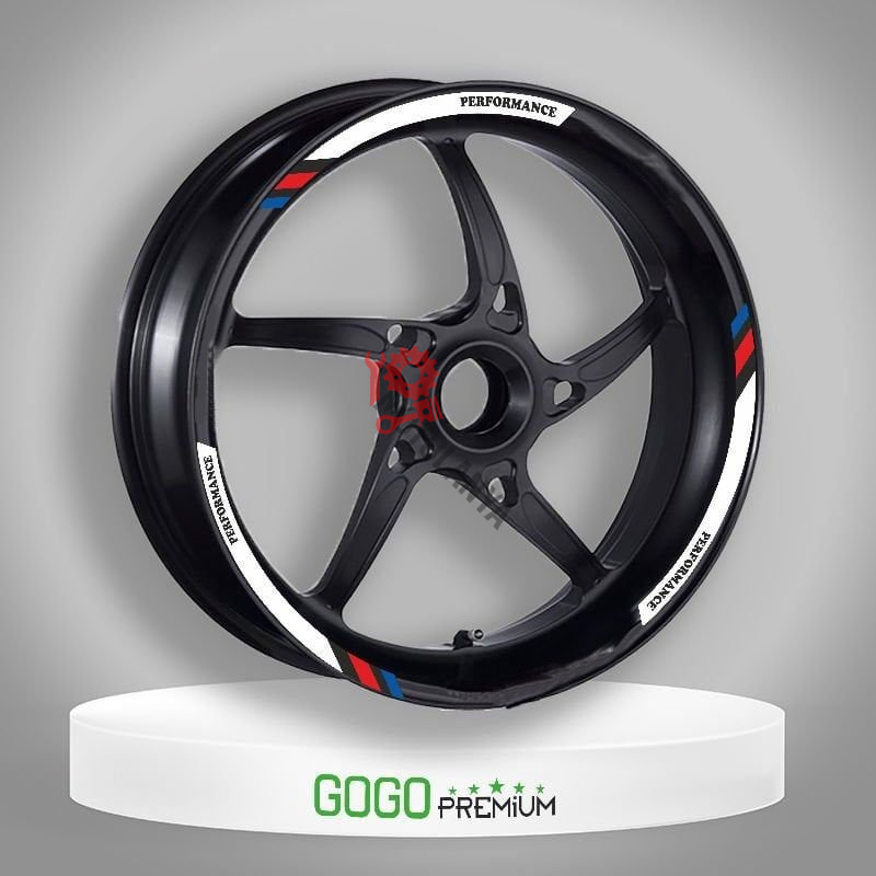 M POWER BEYAZ HONDA FORZA UYUMLU 1 SET JANT ŞERİDİ