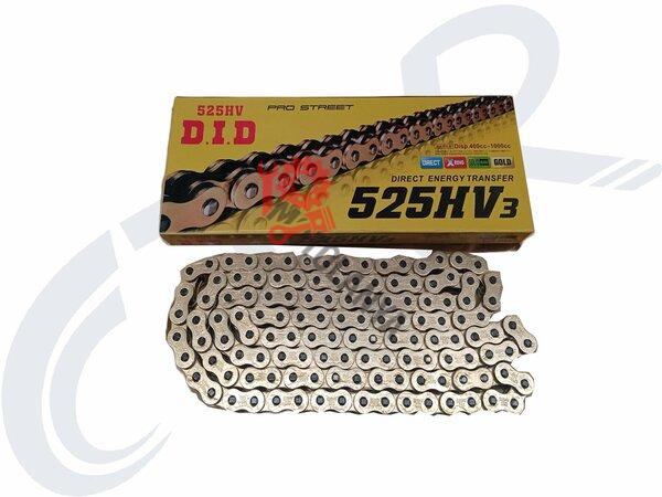 ORİNGLİ ZİNCİR ''525 HO X 128L'' [ GOLD ] - DID
