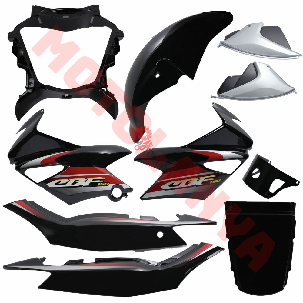 KAPORTA SET ''SİYAH'' [ CBF 150 ] - HONDA