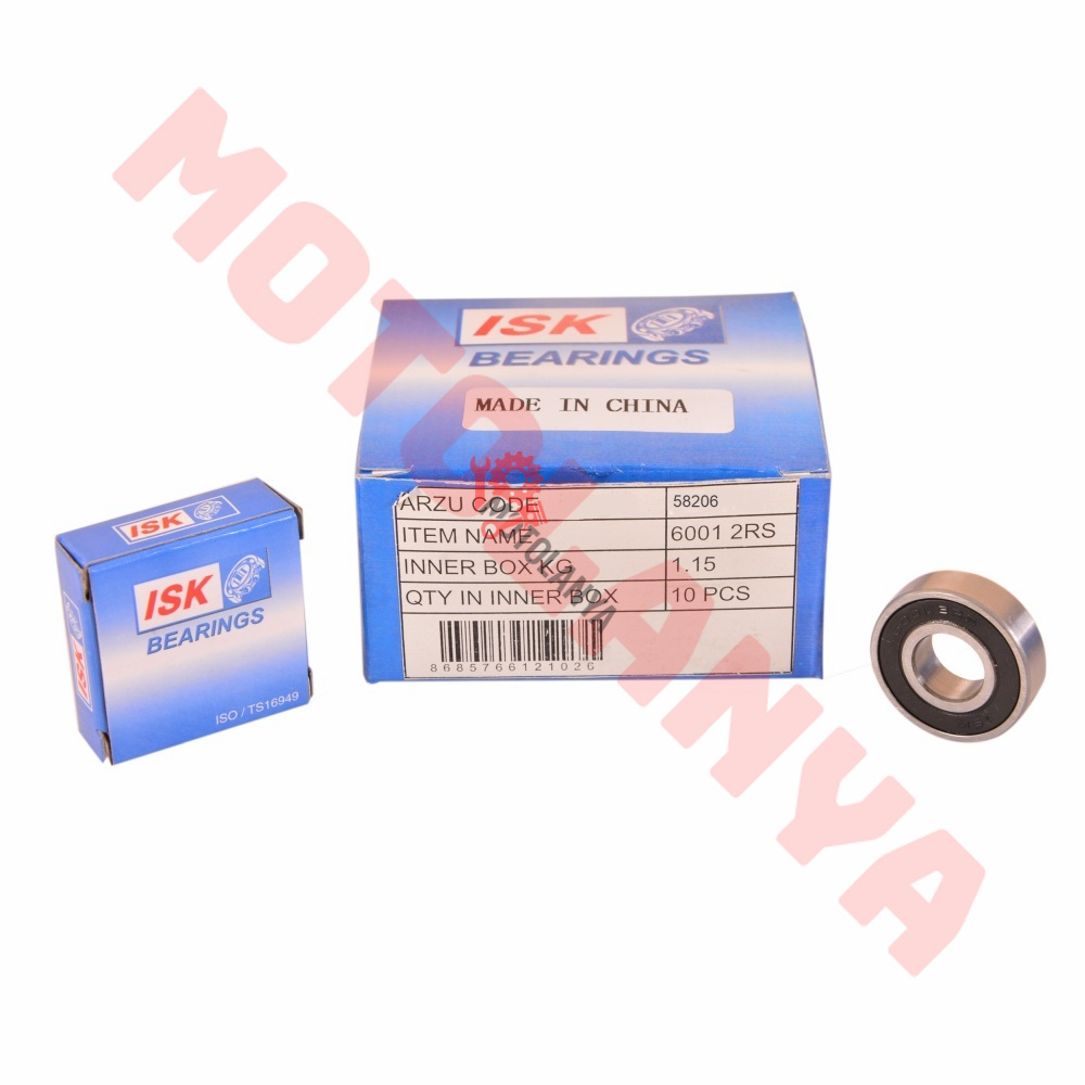 RULMAN [PLASTİK KAPAKLI] 6001