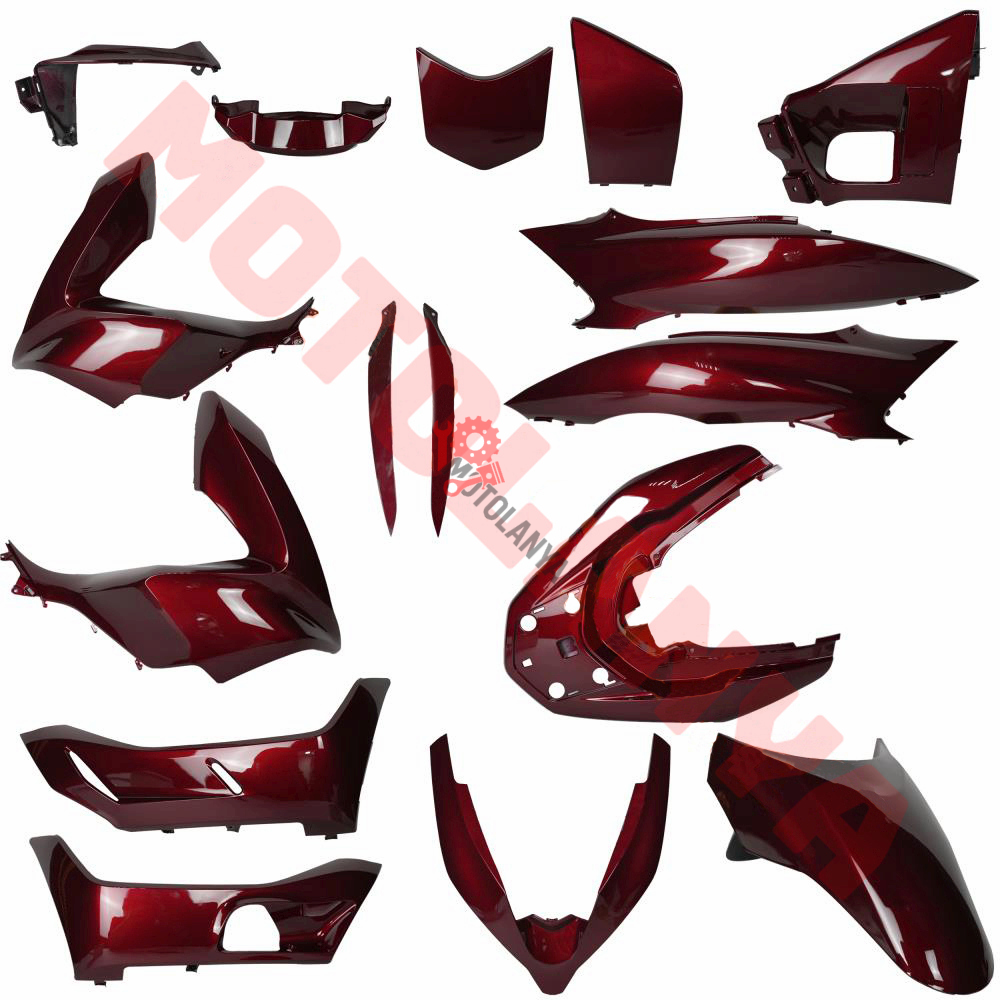 KAPORTA SET ''BORDO'' [ PCX 2018/2019 ] - HONDA