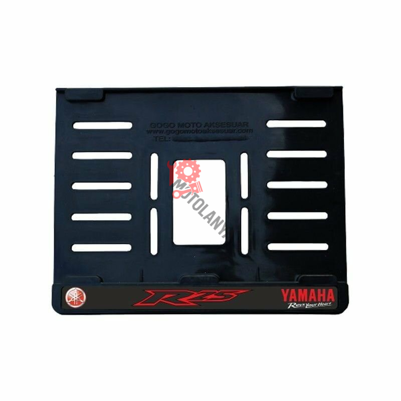 YAMAHA R25 UYUMLU 3 PLASTİK (15x24 cm) KIRILMAZ PLAKALIK