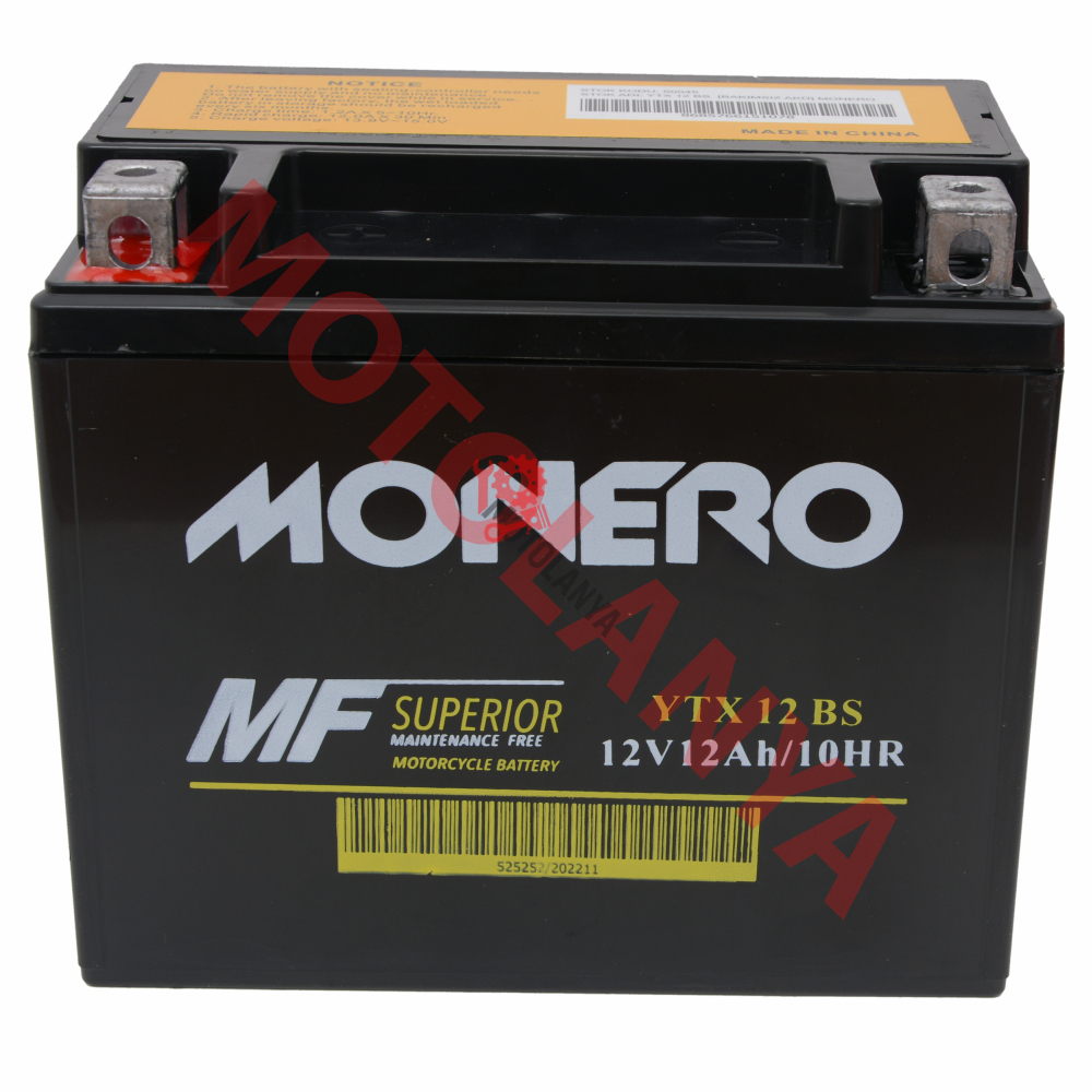 YTX 12 BS [150*86*131] AKÜ - MONERO