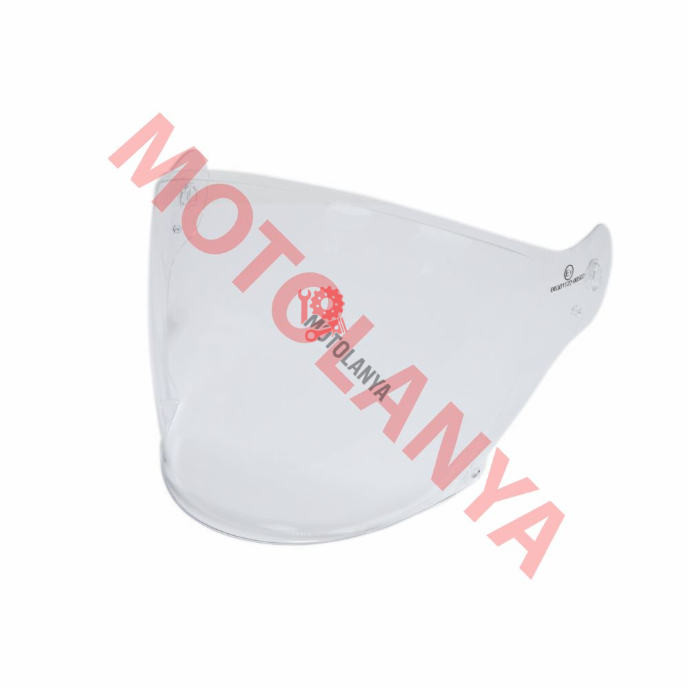 BEON ŞEFFAF ÇENESİZ VİZÖRLÜ YAZLIK KASK CAMI [B203 MODEL]