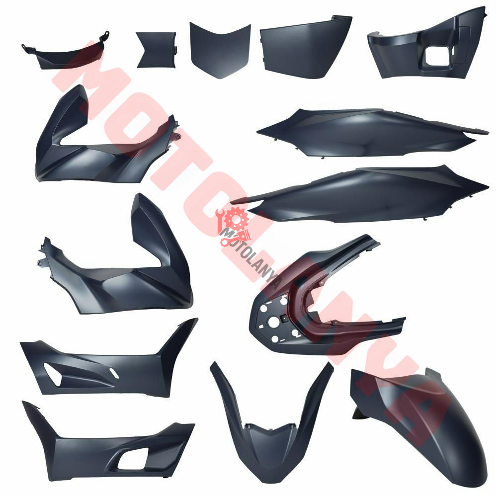 KAPORTA SET ''MAT MAVİ'' [ PCX 2020/2024 ] - HONDA