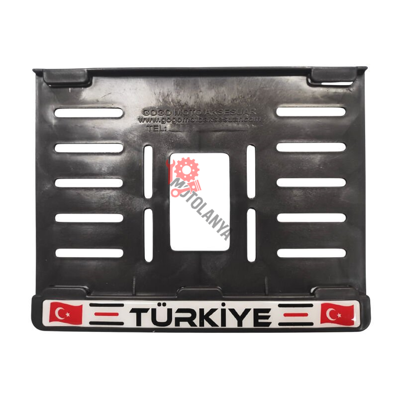 TÜRKİYE APP PLASTİK (15x24 cm) KIRILMAZ PLAKALIK