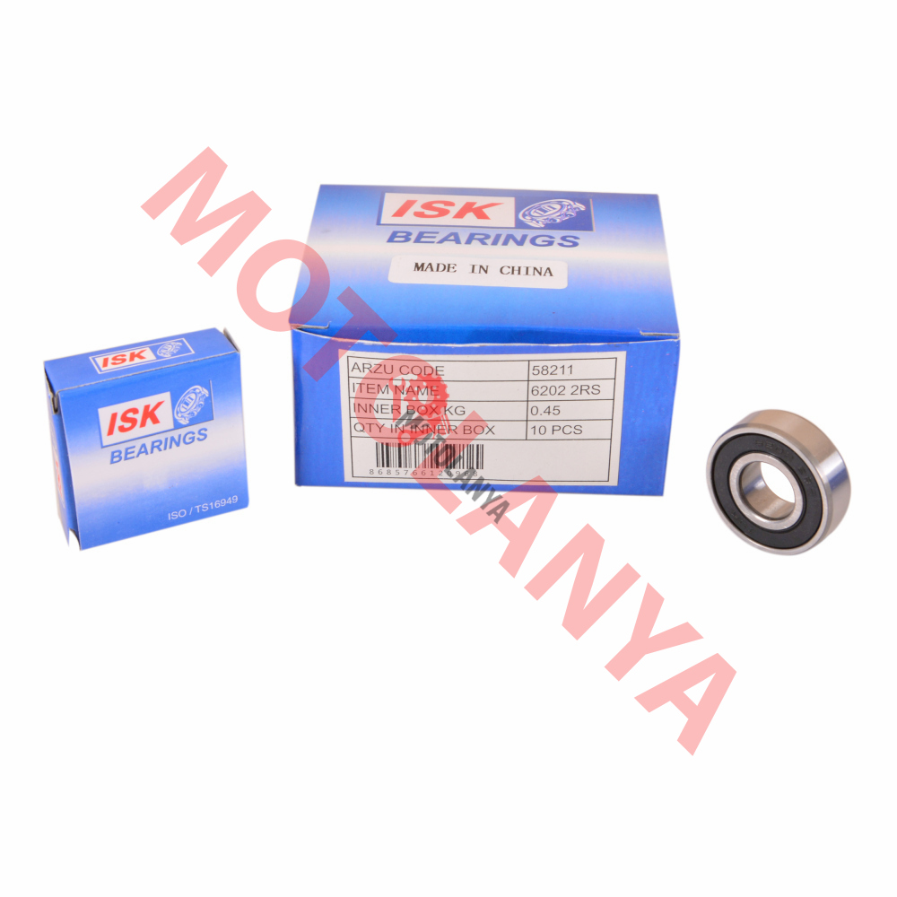 RULMAN [PLASTİK KAPAKLI] 6202