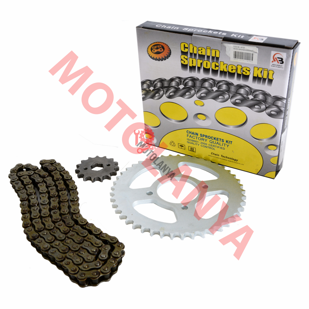 ZİNCİR DİŞLİ SET [15T/38T] [428 x 116L] MONDİAL DRIFT - SFR