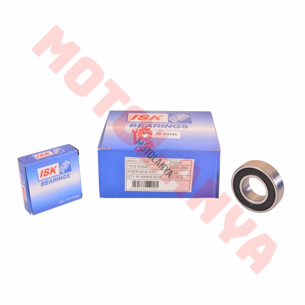 RULMAN [PLASTİK KAPAKLI] 6205