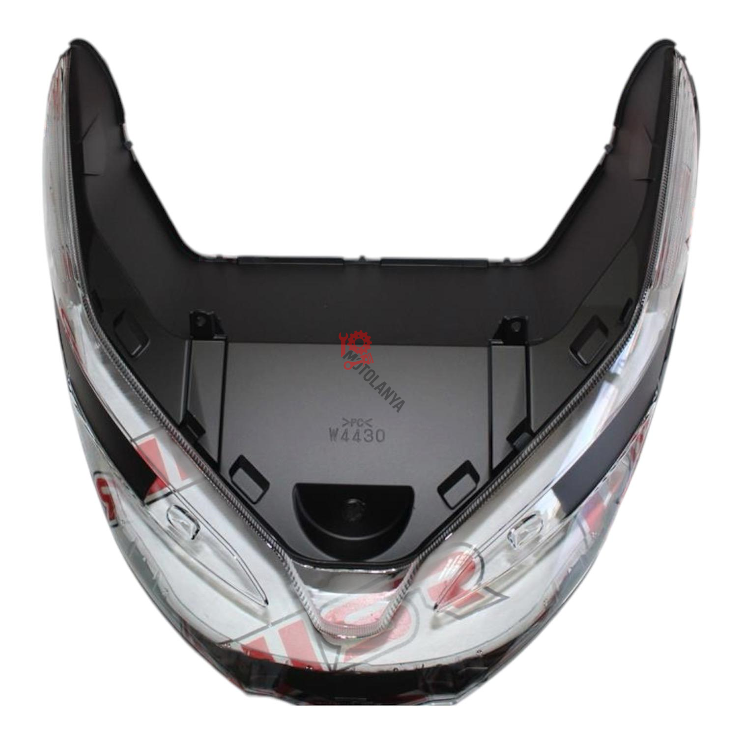 HONDA PCX 125 - ÖN FAR CAMI ''SİYAH KENARLI'' 2018/2020 UYUMLU