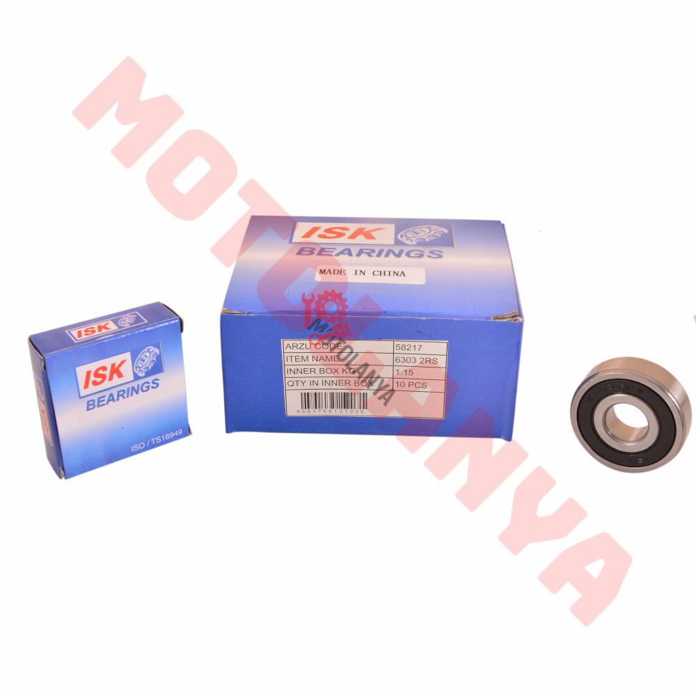RULMAN [PLASTİK KAPAKLI] 6303
