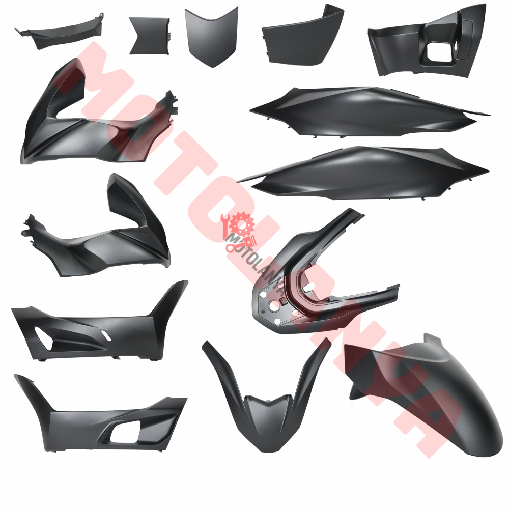 KAPORTA SET ''SİYAH'' [ PCX 2020/2024 ] - HONDA