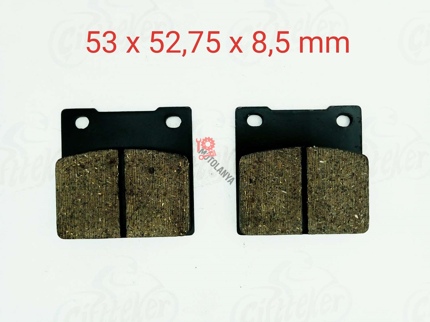 ARKA FREN DİSK BALATASI FA063 SUZUKİ GS 500-GSF 600-RF 600-GSXR 600(97-00)-GSXR 1300(99-07)