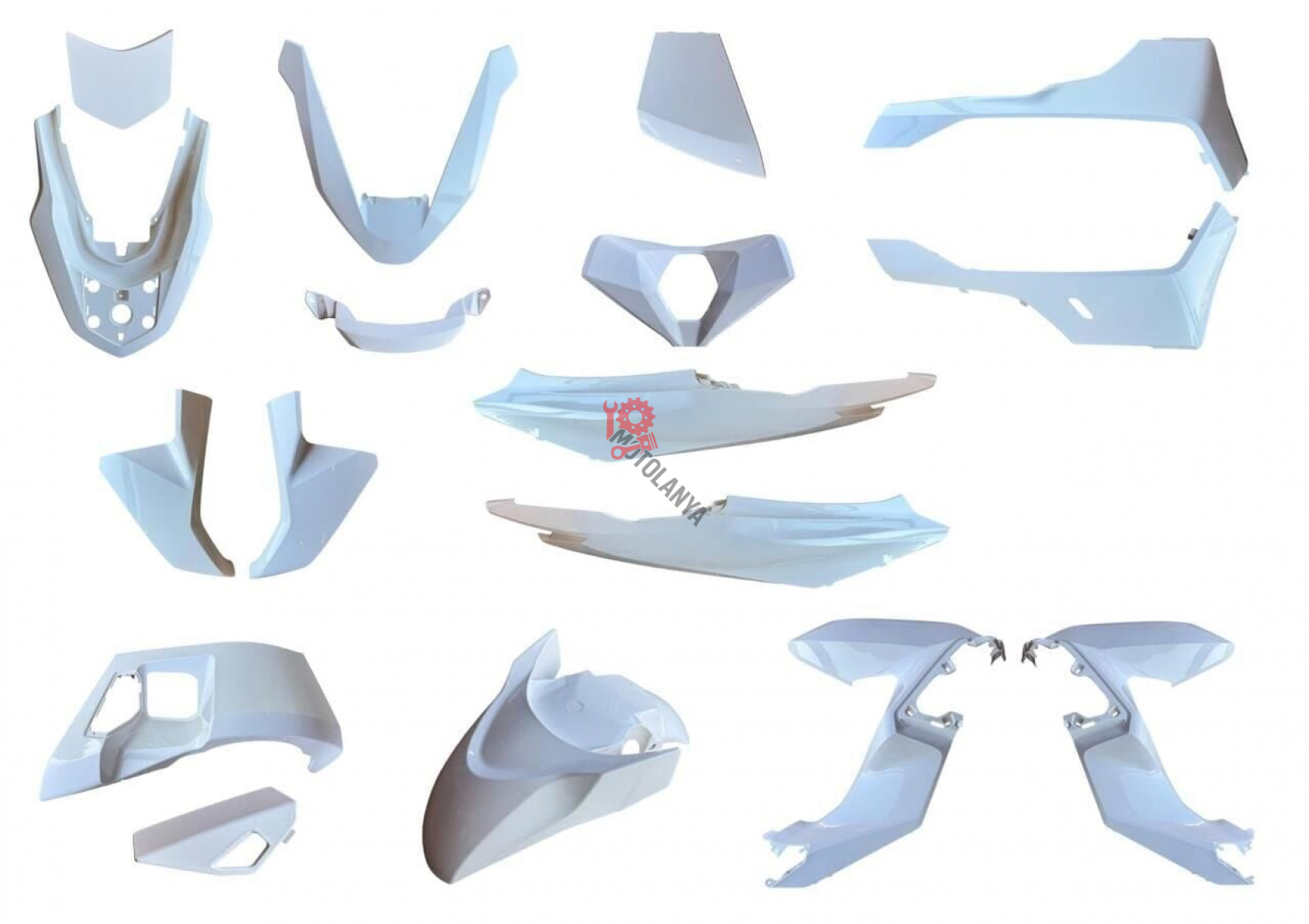 KAPORTA SET [BEYAZ] - HONDA PCX 2025 DELUXE