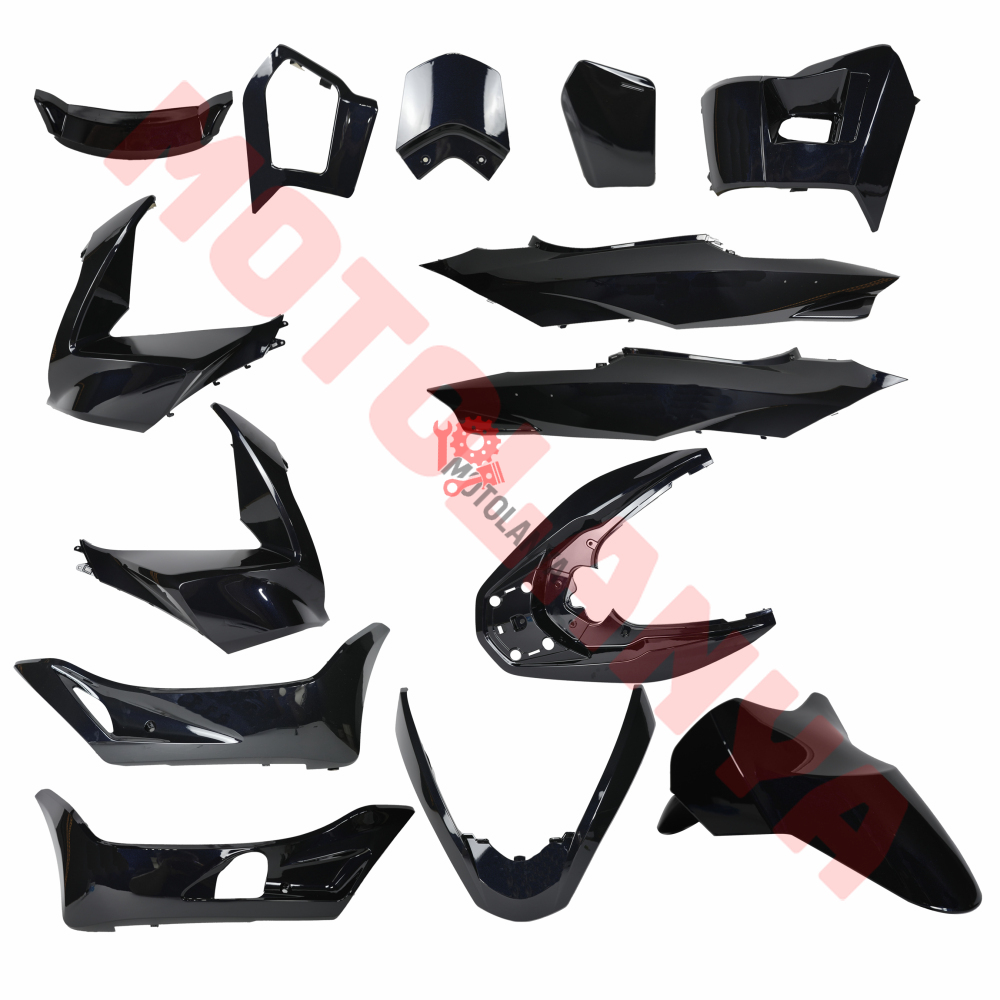 KAPORTA SET ''SİYAH'' [ PCX 2013/2017 ] - HONDA