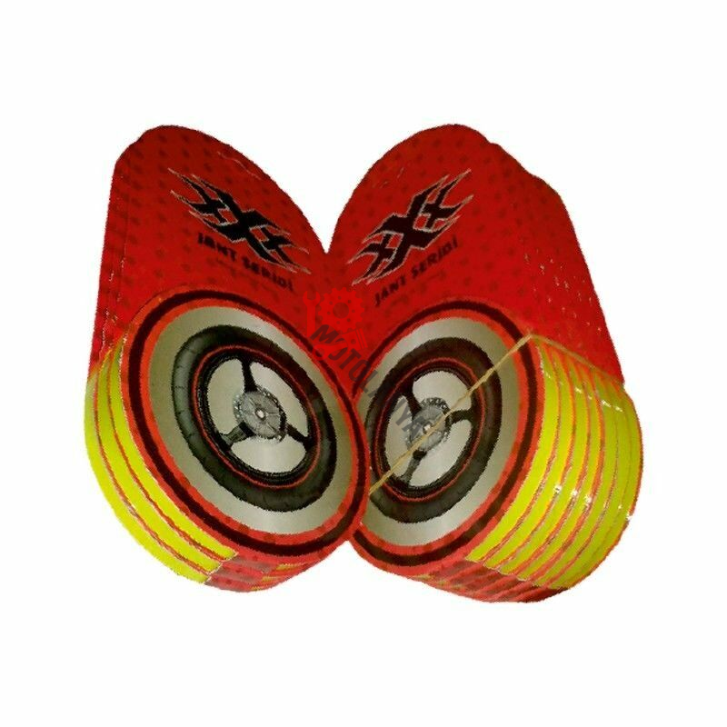 FLORASAN ''SARI'' 7cm x 7 m LÜKS 1 SET JANT ŞERİDİ