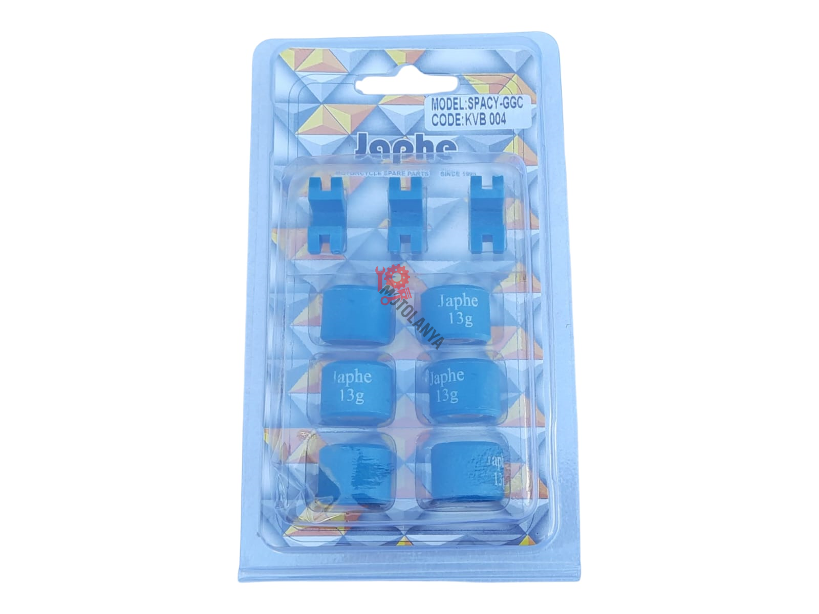 AĞIRLIK SETİ ve KIZAK KAYMA SET PERFORMANS ''13 GRAM'' 18-14 mm SPACY, ALPHA, SPONTİNİ, SYM FIDDLE II 125