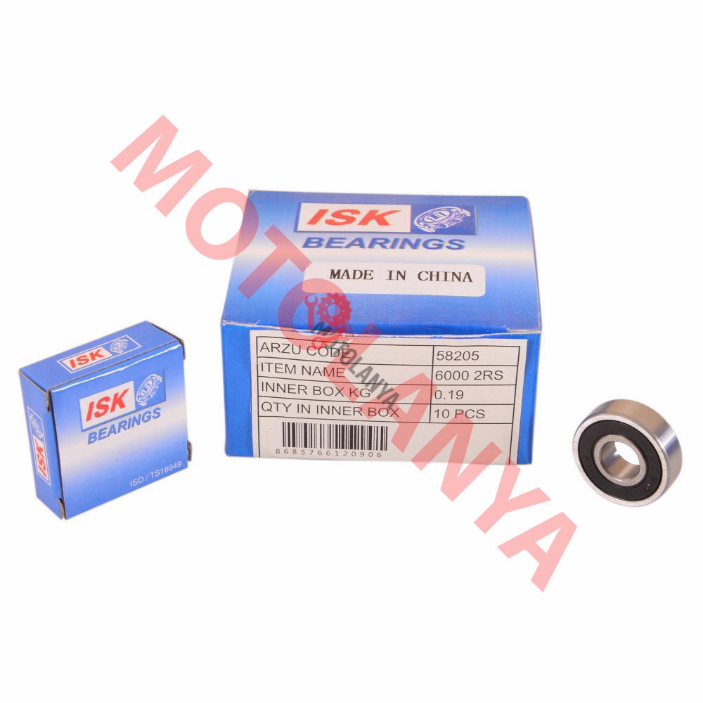 RULMAN [PLASTİK KAPAKLI] 6000