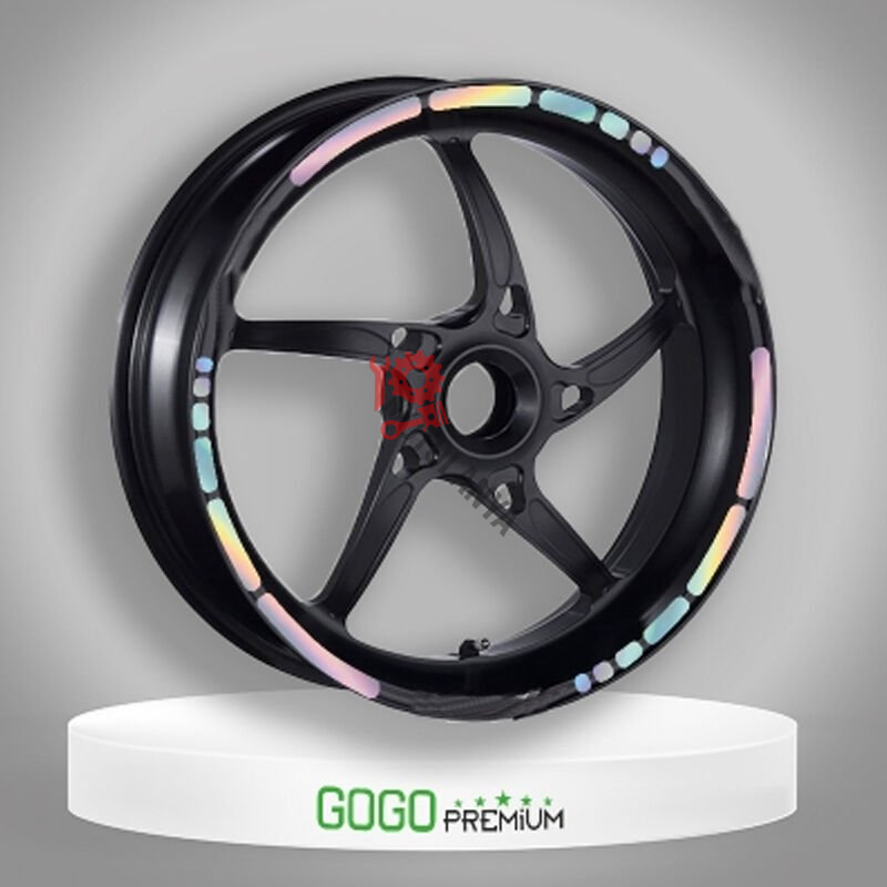 HOLOGRAMLI III HONDA PCX UYUMLU 1 SET JANT ŞERİDİ