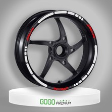 M POWER BEYAZ HONDA DİO UYUMLU 1 SET JANT ŞERİDİ