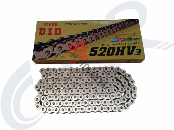 ORİNGLİ ZİNCİR ''520 HO X 120 L'' [ CROSS 150 200 250 ] - DID