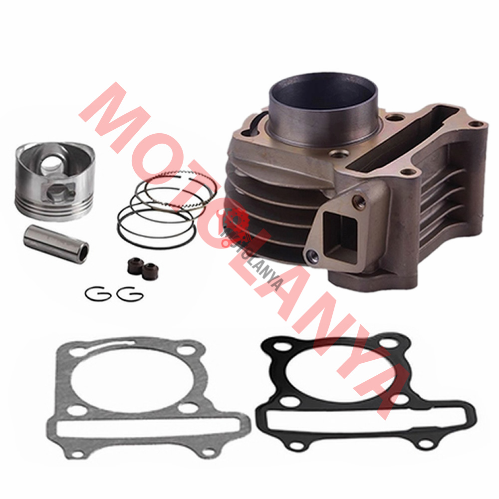 SİLİNDİR SET "46,5mm" MAXİ PAR [ 13 PERNO , YÜKSEKLİK : 54mm ] - SCOOTER 50/80