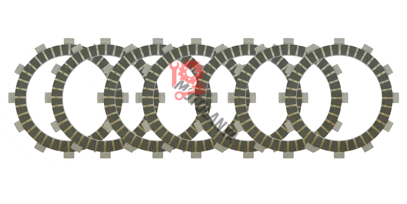 DEBRIYAJ BALATASI SET 7'LI 12TIRNAK ''2023 ÖNCESI'' [ NK250-SR250 ] - CF MOTO