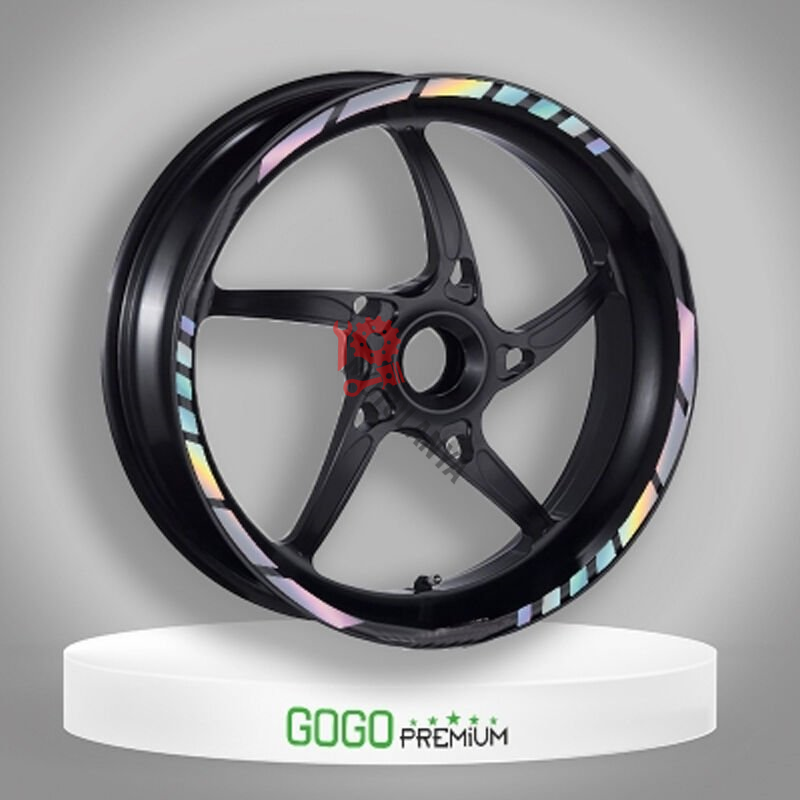 HOLOGRAMLI I HONDA PCX UYUMLU 1 SET JANT ŞERİDİ