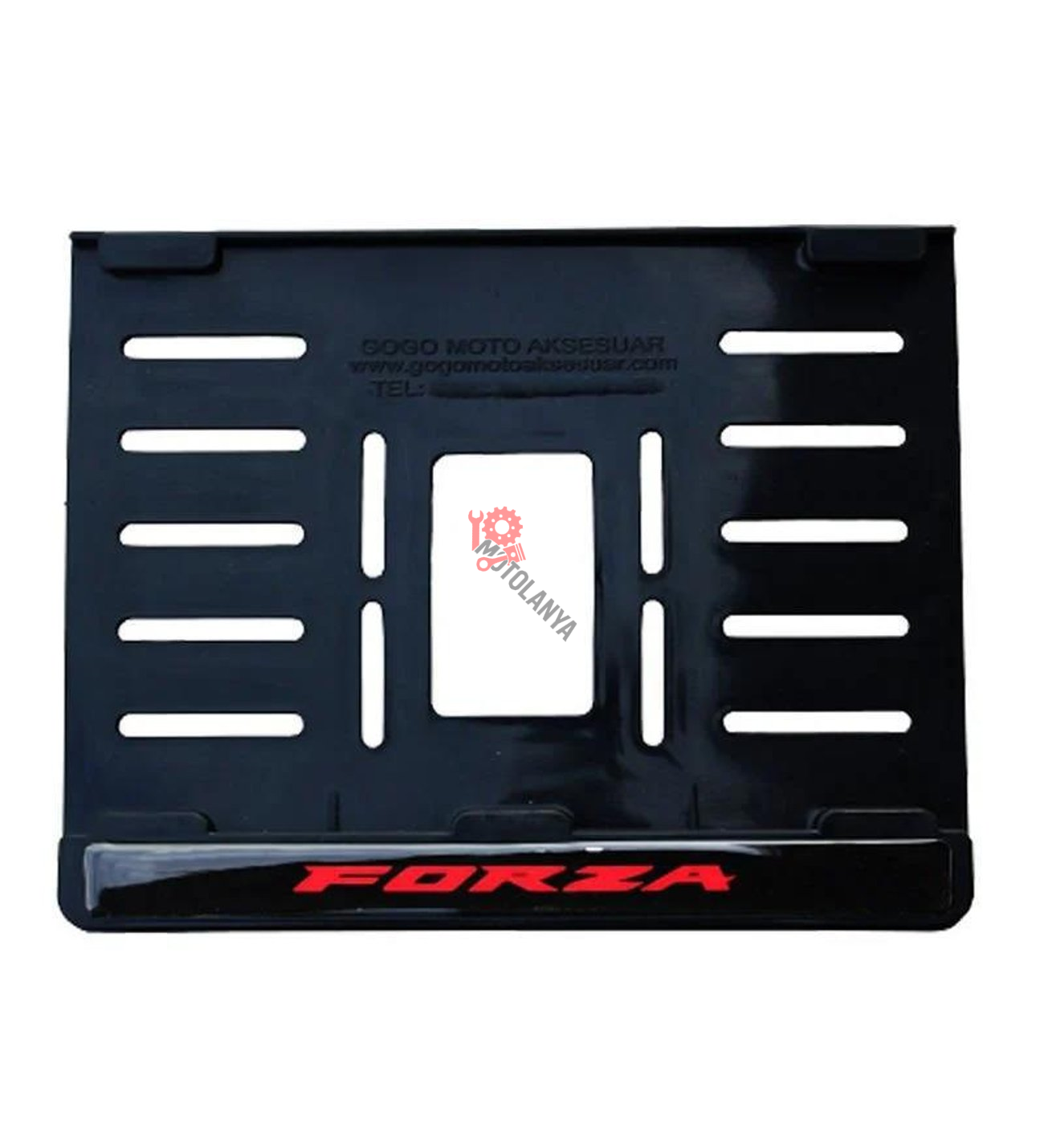 HONDA FORZA UYUMLU 3 PLASTİK (15x24 cm) KIRILMAZ PLAKALIK
