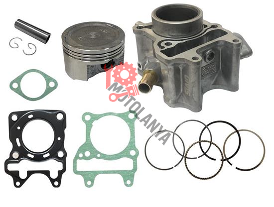 SİLİNDİR SET ''MTC'' OEM KALİTE [ 14 PERNO - 58mm ] - HONDA PCX 150
